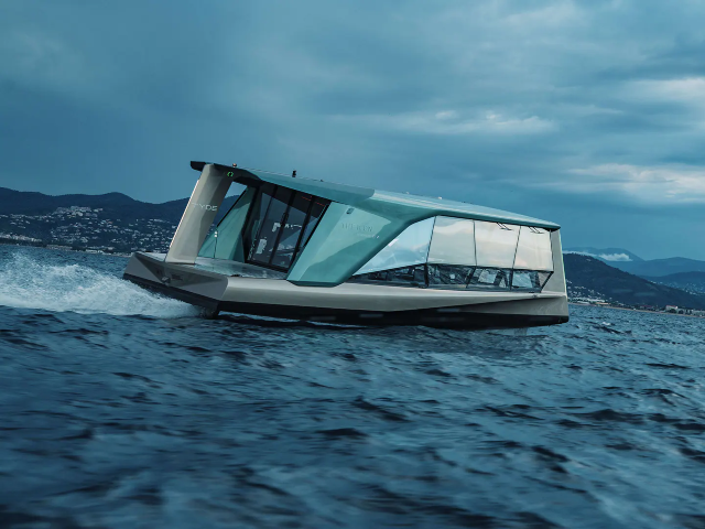 hydrofoil yacht bmw